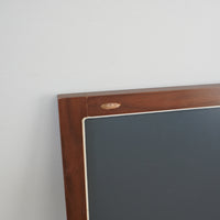 32-inch H Wooden Frame Wall-Hung Mirror