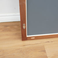 32-inch H Wooden Frame Wall-Hung Mirror