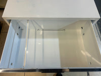 Damio White Filing Cabinet