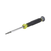 Multi-Bit 32581 Electronics Pocket Screwdriver, 4-in-1 w/ Ph, Sl Bits