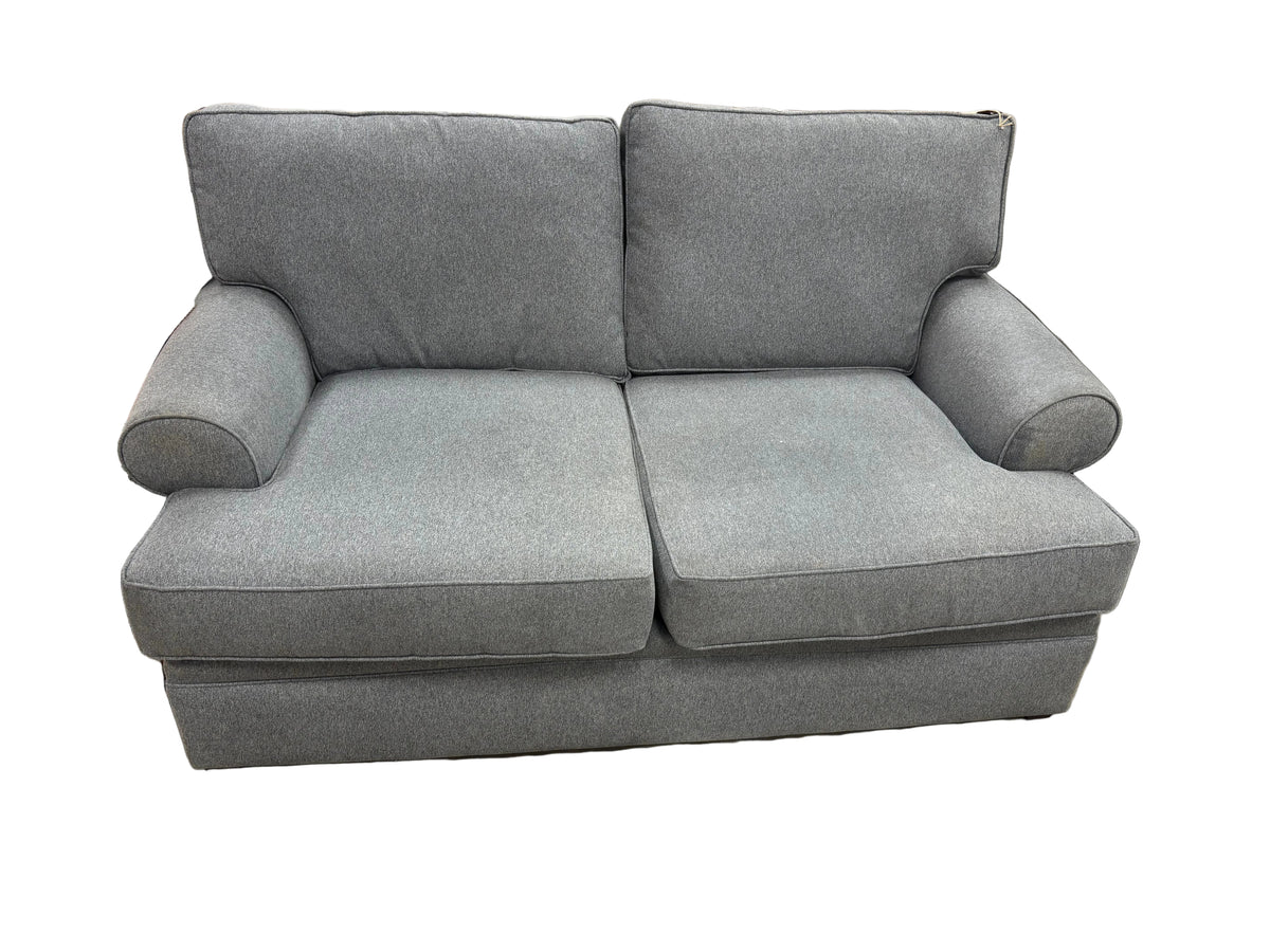 Traditional Grey Loveseat