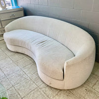100-Inch Grace Curved Upholstered Sofa