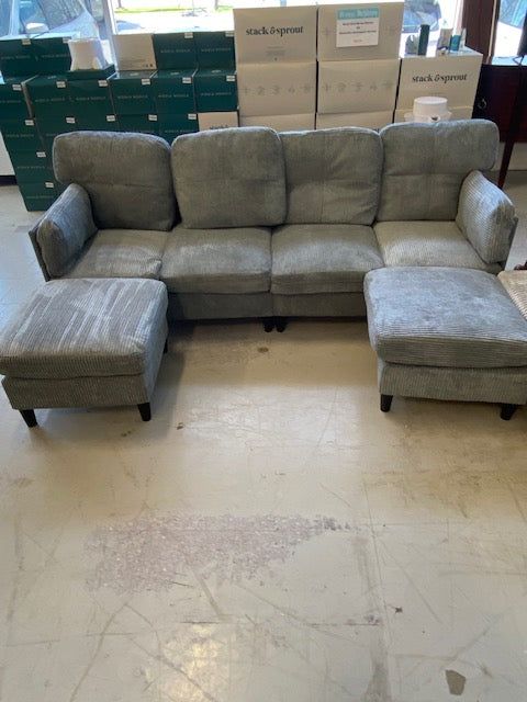 Grey Modular Sectional Sofa
