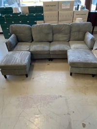 Grey Modular Sectional Sofa