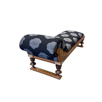 35-Inch Long Victorian Mahogany Chaise Lounge