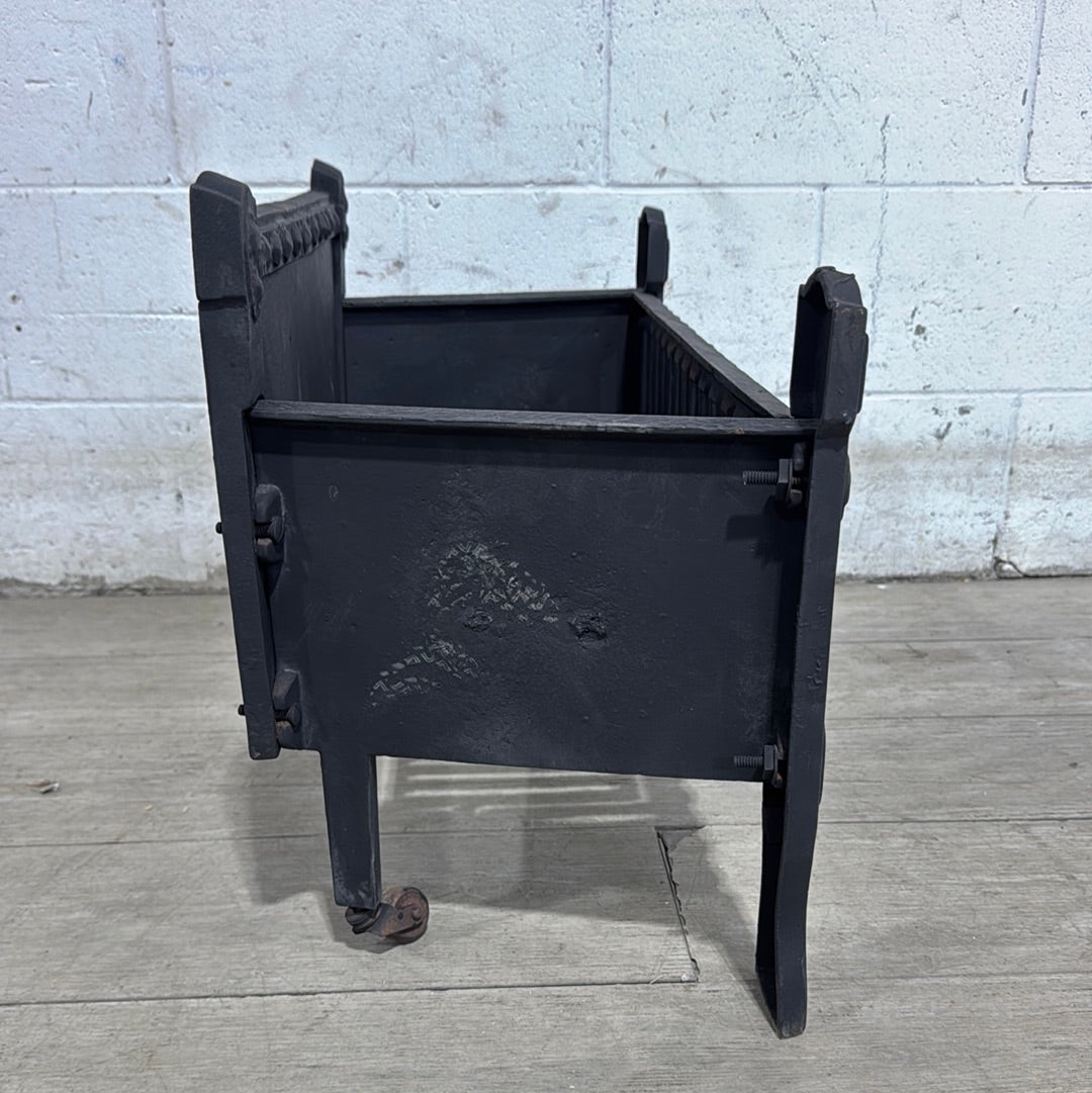 Wrought Iron Fireplace Crate