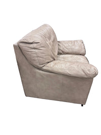 Ultra-Comfort Cream Leather Armchair