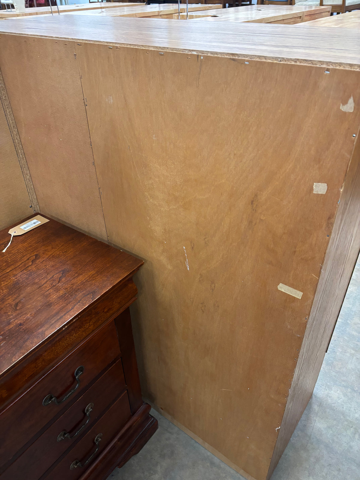 Solid Oak Bedroom Armoire Dresser
