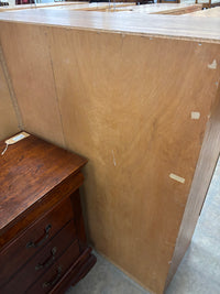 Solid Oak Bedroom Armoire Dresser
