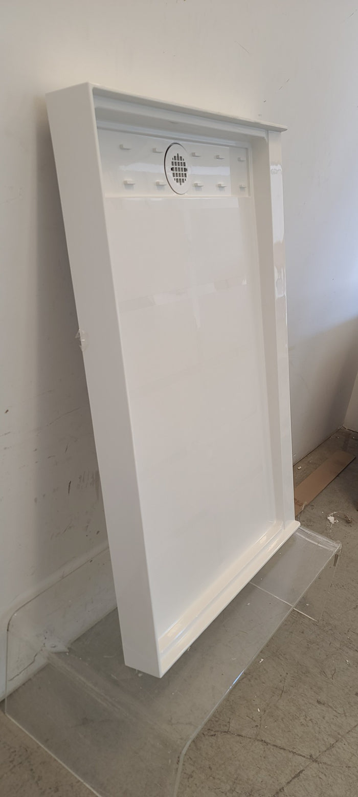 Woodbridge 48 x 32 x 4-in Solid Surface Shower Base