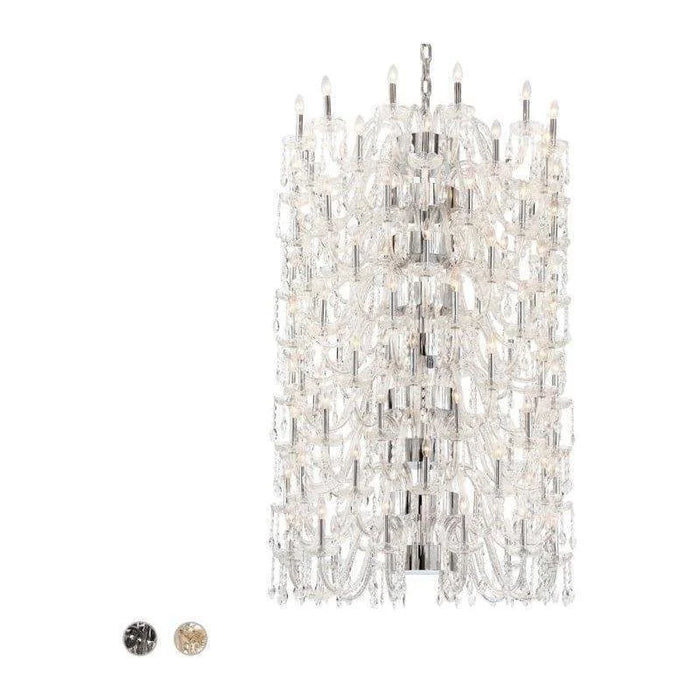 108-Light Ferrero Chrome Chandelier