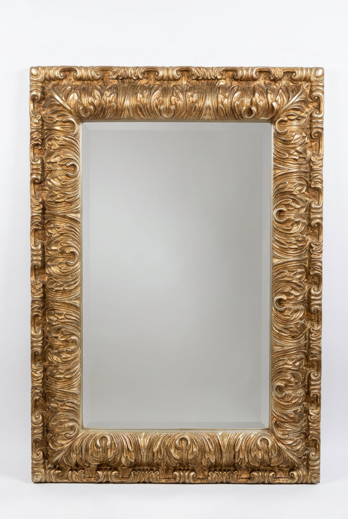Ornate Rectangular Wall Mirror