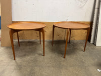 Hans Engholm and Svend Åge Willumsen Folding Tray Table Set