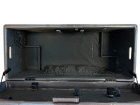 Dark Brown Storage Ottoman Bench With Handles & Lift Top