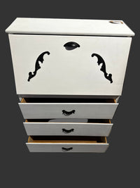 White Secretary Desk