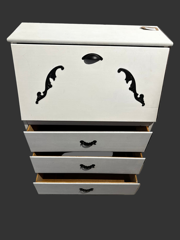 White Secretary Desk