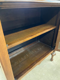 48"W Desk with Built-in Cabinets