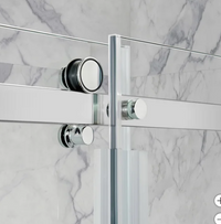 Elias 60 in Alcove Shower Kit