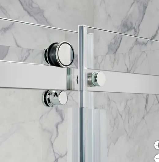 Elias 60 in Alcove Shower Kit