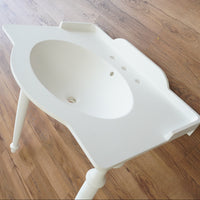 34-inch Porcelain Console Sink in White