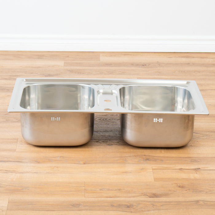 34-inch Double Bowel Stainless Steel Sink