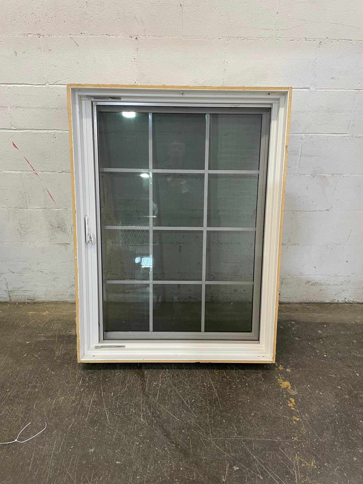 36"W x 48"H Casement Window in Grey