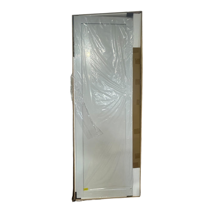 Two Single panel Sliding Door in White