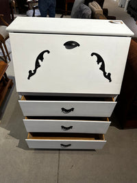 White Secretary Desk