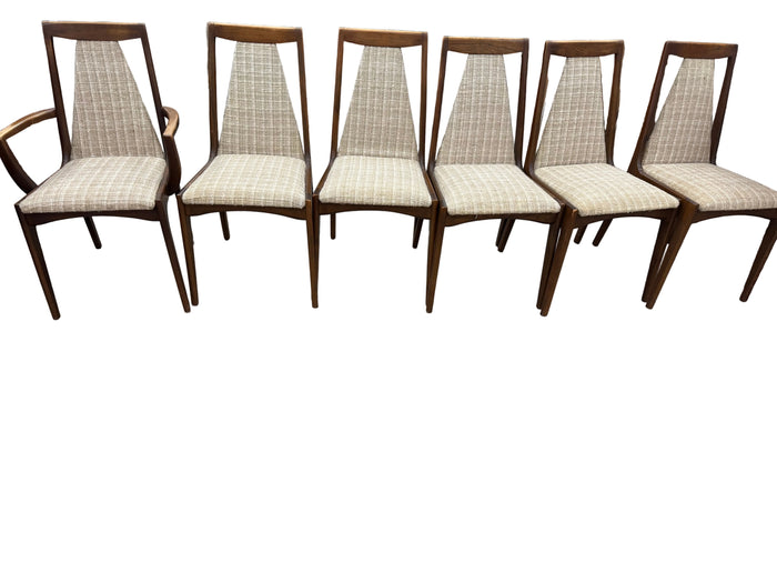Set of 6 Mid Century Modern Chairs