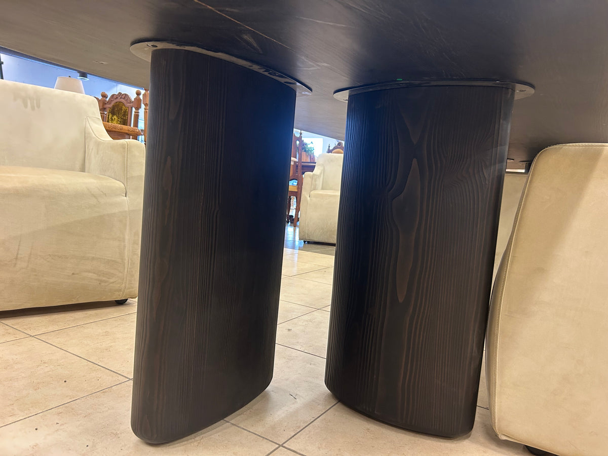 Oslo Cylinder Rectangular Dining Table