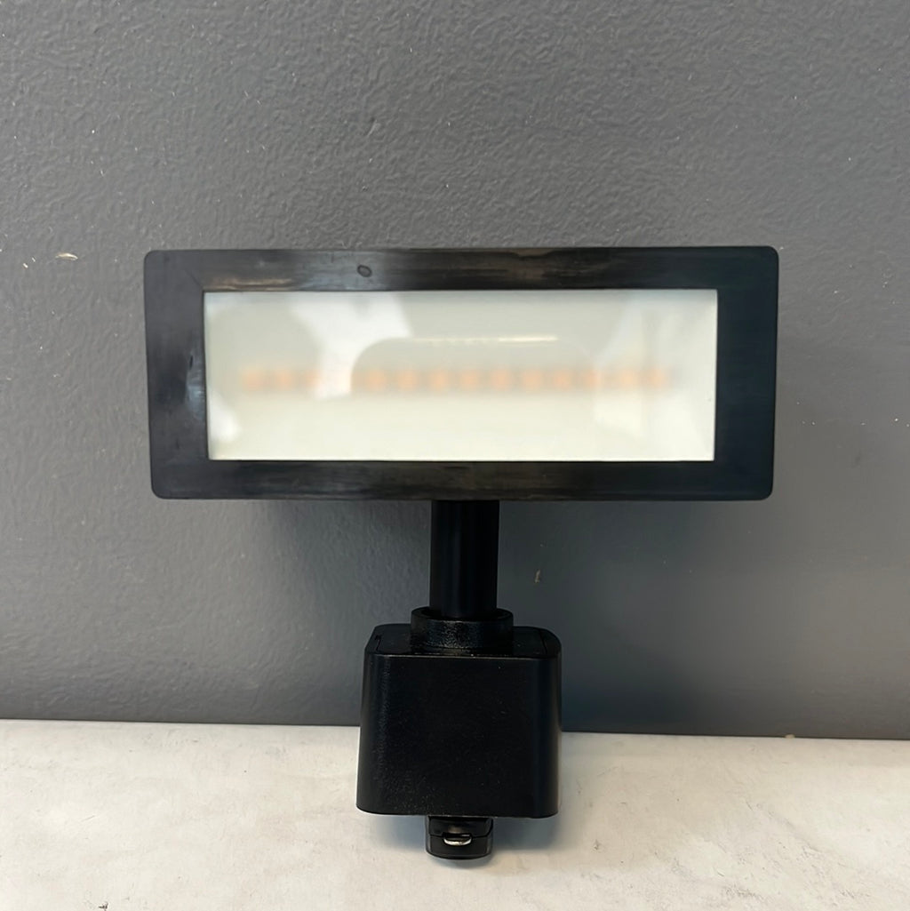 4-inch 1-Light Integrated LED Dimmable Adjustable Black Track Lighting