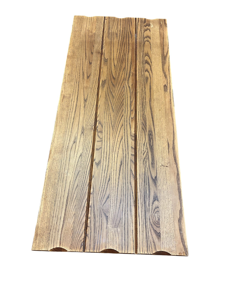Rustic Trestle Base Coffee Table