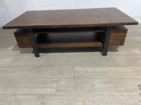 Casana Brown Wood Coffee Table