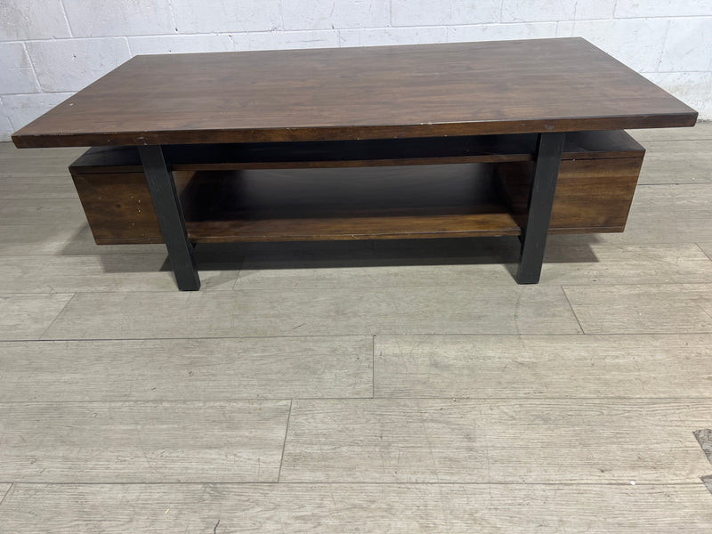 Casana Brown Wood Coffee Table