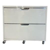 Damio White Filing Cabinet