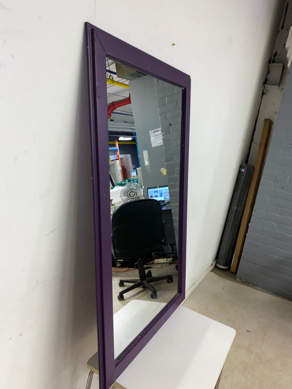 46” x 30” Purple Mirror