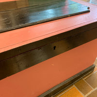 36-inch W Vintage Solid Wooden Storage Chest in Pink