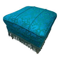Green & Turquoise Ottoman