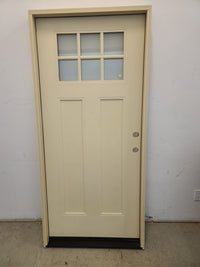 Krosswood Solid Wood Single Prehung Front Door