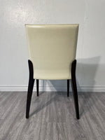 Cattelan Italia Genuine Leather Dining Chair in Beige
