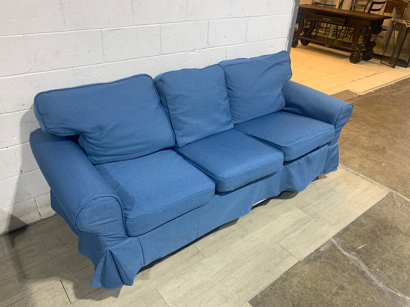 Ikea Blue Sofa