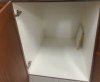 Set of 15 Kitchen Cabinets in Light Brown
