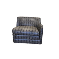 37-Inch Faux Snakeskin Arm Chair