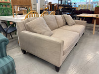 Beige Fabric Sofa