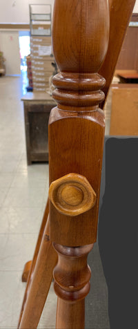 Standing Mirror with Wooden Frame