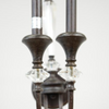 Brushed Brass Crystal Wall Sconce