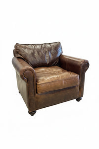 Original Lancaster Leather Armchair