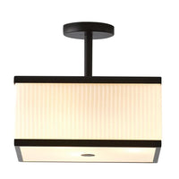 Ashbury 3-Light 3-Light Square Flush Mount Ceiling Light