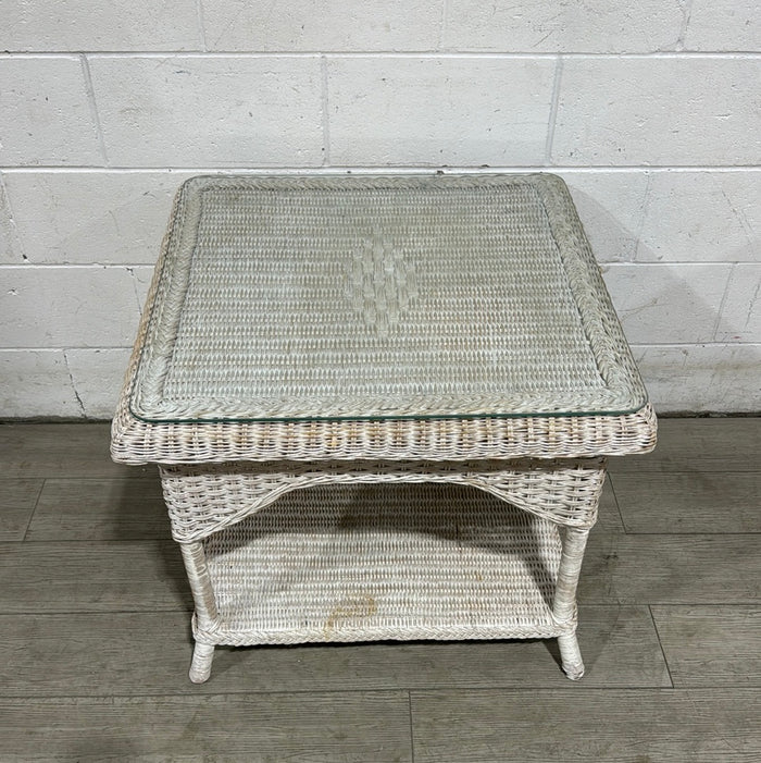 Henry Link Wicker Cocktail Table