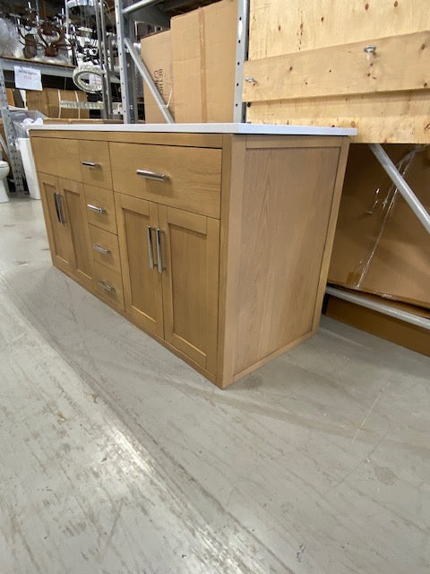 60-Inch  Double Sink Vanity